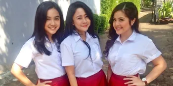 Tiga Mantan Artis Cilik Ini Cantik - Kece Pakai Baju Anak SD