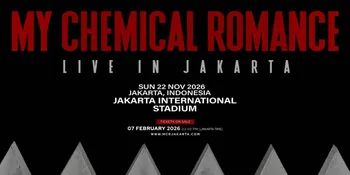 Tiket Konser My Chemical Romance Jakarta Mulai Dijual 7 Februari 2026