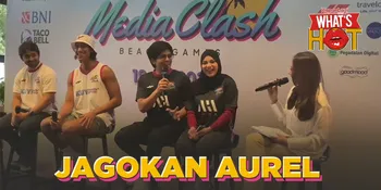 Tim AHHA Jagokan Aurel Hermansyah Di Pertandingan Bentengan KUY Media Clash 2.0