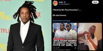 Tina Knowles Jadi Sorotan Usai Kedapatan Nge-like Postingan Kontroversial Jay-Z