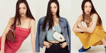Top Class Visual, Krystal Jung Tampil Memukau dengan Koleksi Summer 2022 dari CHARLES &#38; KEITH