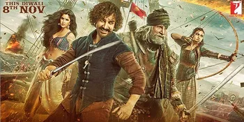 Trailer 'THUGS OF HINDOSTAN' Dirilis, Aamir Khan Jadi Penjahat Lawan Amitabh Bachchan