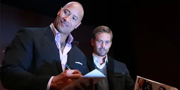 Tribut Khusus Dwayne Johnson di Peringatan Ultah Mendiang Paul Walker