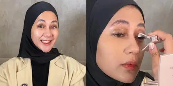 Trik Paula Verhoeven Pasang Bulu Mata Palsu Cetar Tanpa Lem saat Lebaran