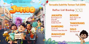 Tunjukkan Sifat Inklusif, 'JUMBO' Hadirkan Versi Film yang Menggunakan Subtitle Teman Tuli (SDH) di Beberapa Bioskop