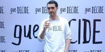 Turut Andil dalam Gue DECIDE, Fachri Albar Curhat Soal Nervous