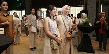 Tya Ariestya Kolaborasi Bareng Brand Fashion Lokal, Launchingnya Meriah Dihadiri Rekan Artis