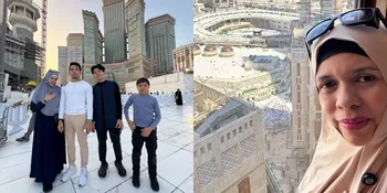 Umrah, Lenggogeni Faruk Menginap Lagi di Hotel saat Dulu Bawa Thariq Halilintar Naik Haji di Umur 2 Bulan