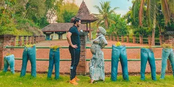 Unggah Foto bareng Amar Zoni, Irish Bella: Perut Siapa yang Lebih Gede?