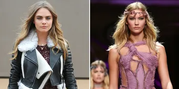 Ups! Cara Delevingne Ketahuan Remas Bagian Pribadi Karlie Kloss