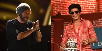 Usai Nari Bareng Chris Martin, Shahrukh Khan Berbalas Pesan Romantis dengan Coldplay