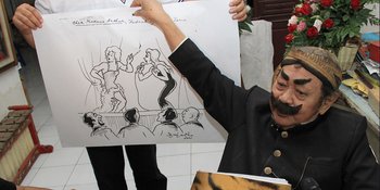 Usia 82 Tahun, Pak Raden Gantungkan Hidupnya dari Melukis!