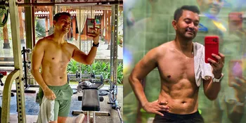 Usia Hampir Setengah Abad, Potret Terbaru Anjasmara Telanjang Dada Pamer Perut Six Pack - Romantis Bareng Dian Nitami di Pantai