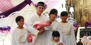Ussy dan Andhika Pratama Gelar Tasyakuran Aqiqah Anak Ke-4