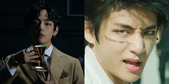 V BTS Ungkap Fakta Menarik Soal Tato di Wajah dan Lehernya Dalam Music Video 'ON'