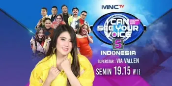 Via Vallen Ajari Ivan Gunawan Bahasa Banyuwangi dan Bikin Panggung 'I Can See Your Voice' Goyang Lagu Korea