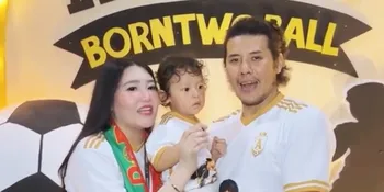 Via Vallen Rayakan Ultah Agham, Gelar Pesta Bertema Sepakbola
