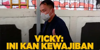 Vicky Prasetyo Akui Tak Merasa Lelah Meski Sidang Masih Berlanjut