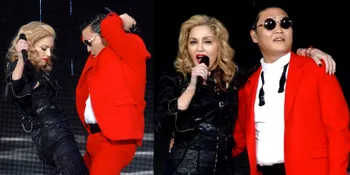 [Video] Madonna - PSY Duet Menari 'Gangnam Style'