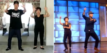 [Video] Pasangan Ibu dan Anak Tarikan 'Gangnam Style' - Wajib Tonton!