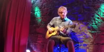 [Video] Private Show Ed Sheeran Seharga 2 Dollar Tak Laku!