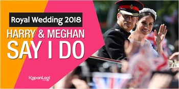 Video Romantisnya Pernikahan Pangeran Harry dan Meghan Markle