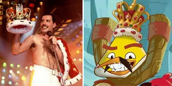 [Video] Sambut Ulang Tahun, Freddie Mercury Jadi Keluarga Angry Birds