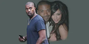 Video 'Terlarang' Kim K - Ray J Terpampang di Depan Kanye!