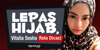 VIDEO: Vitalia Sesha Lepas Hijab, Akui Masih Belajar & Labil