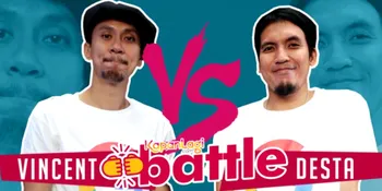 Vincent VS Desta Jawab Pertanyaan Trivia Selebriti, Menang Siapa?