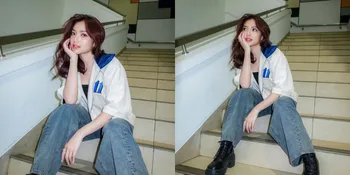 5 Potret Visual Gracia JKT48 Full Damage! Wajah Glowing dan Gaya Kasualnya Bikin Netizen Terpukau