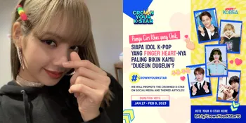 [VOTE HERE] Finger Heart Lisa BLACKPINK yang Gemes Banget, Pesonanya Pasti Bikin Kamu Jatuh Hati