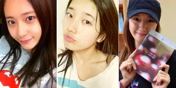 Tanpa Make Up, Idol Cewek Korea Ini Tetap Cantik!