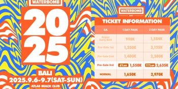 Waterbomb Bali 2025 Pindah Venue, Cek Lokasi Terbarunya&#160;di&#160;Sini!