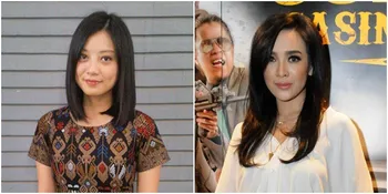 Wefie Seru, Dea Ananda dan Leony Vitria Kompak Berbibir Hijau