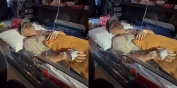 Wendy Cagur Terbaring Lemah di Mobil Ambulans, Netizen Doakan yang Terbaik