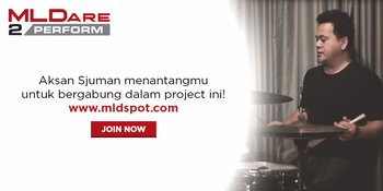 Wong Aksan Siap Bikin Musisi Muda Bersinar di 'MLDARE2PERFORM'