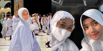 Wujudkan Keinginan Vanessa Angel, Ini Sederet Potret Fuji Ajak Pengasuh Gala Sky Umrah - Ungkap Perasaan Haru