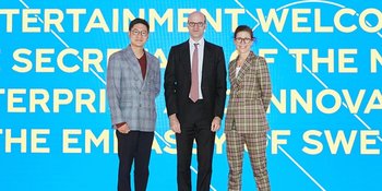 Young Jun Tak CMO SM Entertainment Bertemu dengan Wakil Menteri Bisnis dan Inovasi Swedia Stina Billinger