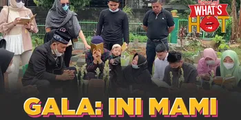 Ziarah Jelang Ramadan, Gala Sky Nyeletuk: Ini Mami