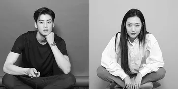 10 Foto Black & White Bintang Korea di Studio Klasik: Sulli - Cha Eun Woo