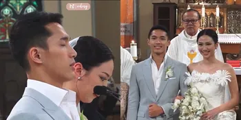 10 Foto Pernikahan Jonatan Christie dan Shania Junianatha, Mempelai Wanita Pangling Cantik Banget