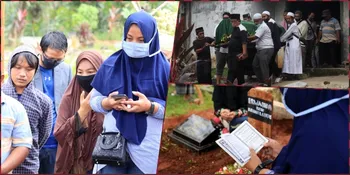 10 Foto Suasana Pemakaman Papa T Bob, Diwarnai Doa-Doa dari Para Peziarah dan Keluarga