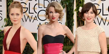 10 Gaun Terbaik Bintang Hollywood di Ajang Golden Globe 2014