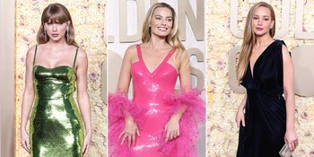 10 Potret Artis yang Dapat Predikat Best Dressed di Red Carpet Golden Globes 2024