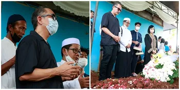 10 Potret Ayah Indra Birowo Saat DIkebumikan, Banyak Memori Indah yang Selamanya Akan Terkenang