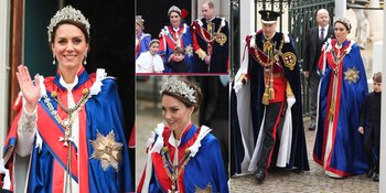 10 Potret Cantiknya Kate Middleton di Penobatan Raja Charles, Pakai Perhiasan Mendiang Putri Diana & Ratu Elizabeth