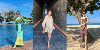10 Potret Cinta Laura Liburan di Bali Bareng Pacar dan Keluarga, Definisi Pakai Baju Apapun Tetap Cakep