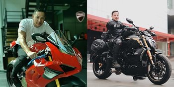 10 Potret Gagah Ari Wibowo dengan Motor Gedenya, Outfit Touring Bikin Penampilannya Makin Ganteng - Tetap Ajak Istri Ngegas Bareng
