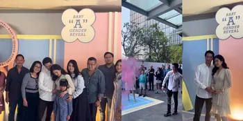 10 Potret Gender Reveal Kehamilan Valencia Tanoe, Kevin Sanjaya Tepok Bola dan Warnanya....